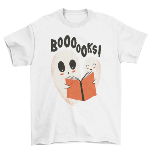 Books ghosts t-shirt