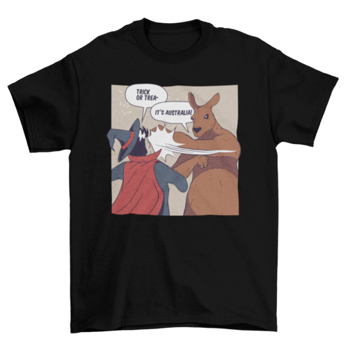 Funny Australia Halloween T-shirt