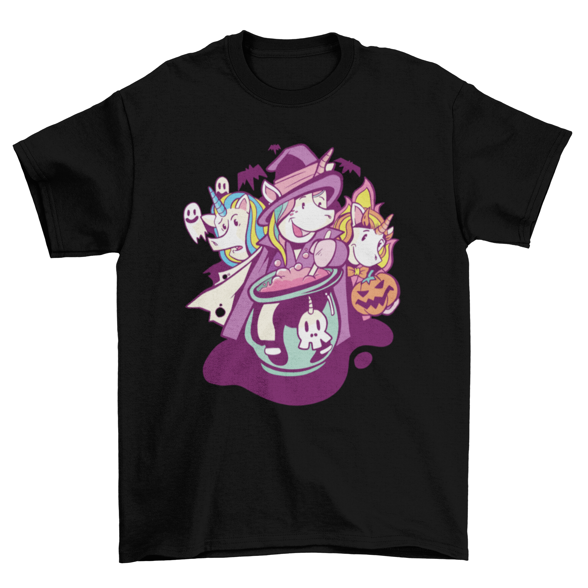 Unicorns halloween t-shirt