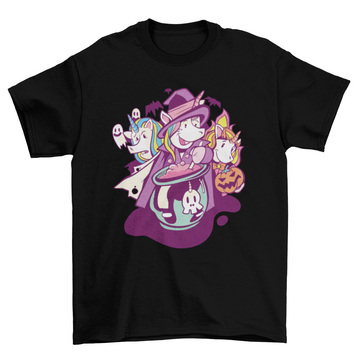 Unicorns halloween t-shirt