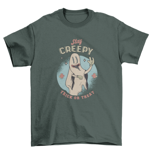 Stay creepy halloween t-shirt
