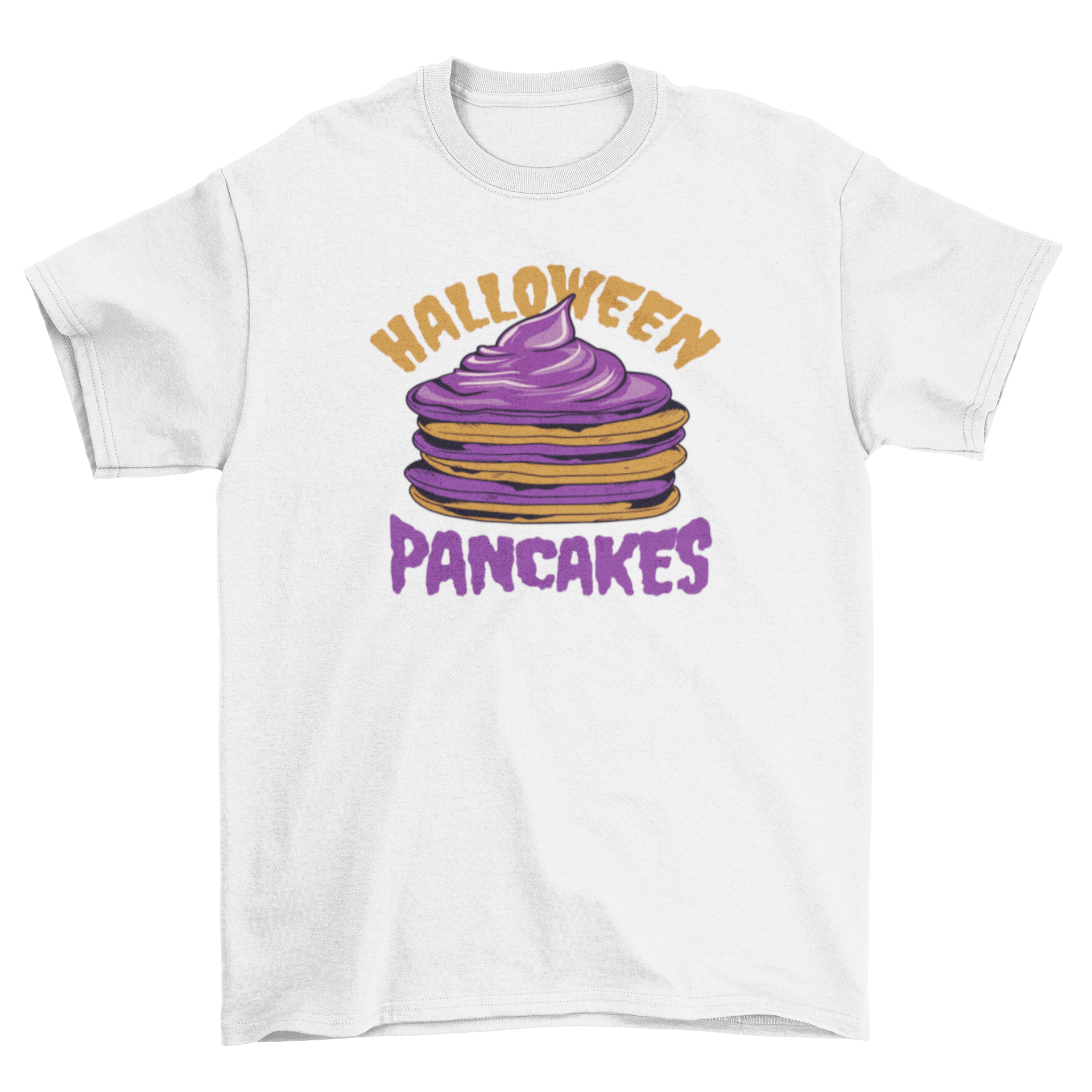 Halloween pancakes t-shirt