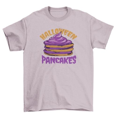 Halloween pancakes t-shirt