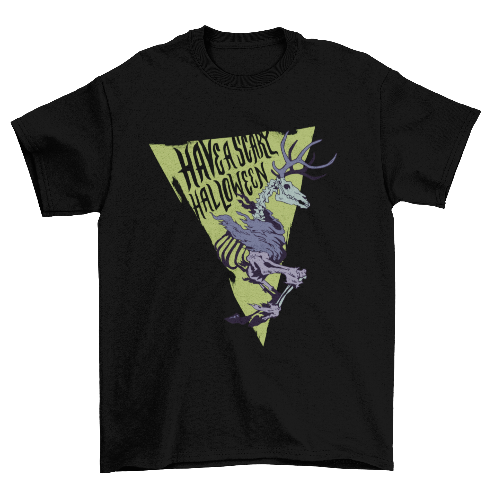 Animal skeleton halloween t-shirt design