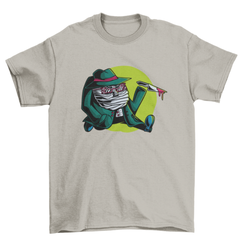 Halloween invisible man killer t-shirt