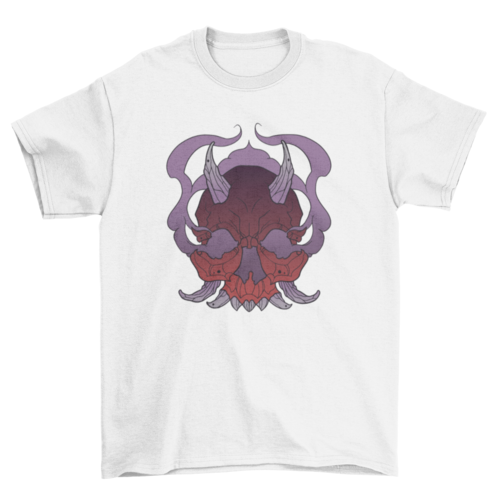 Evil Skull demon halloween t-shirt