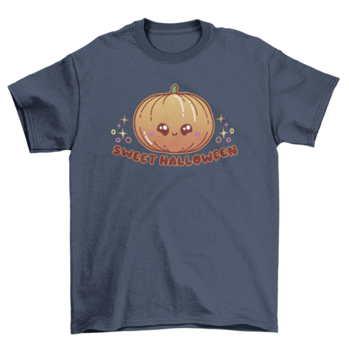 Kawaii halloween pumpkin t-shirt