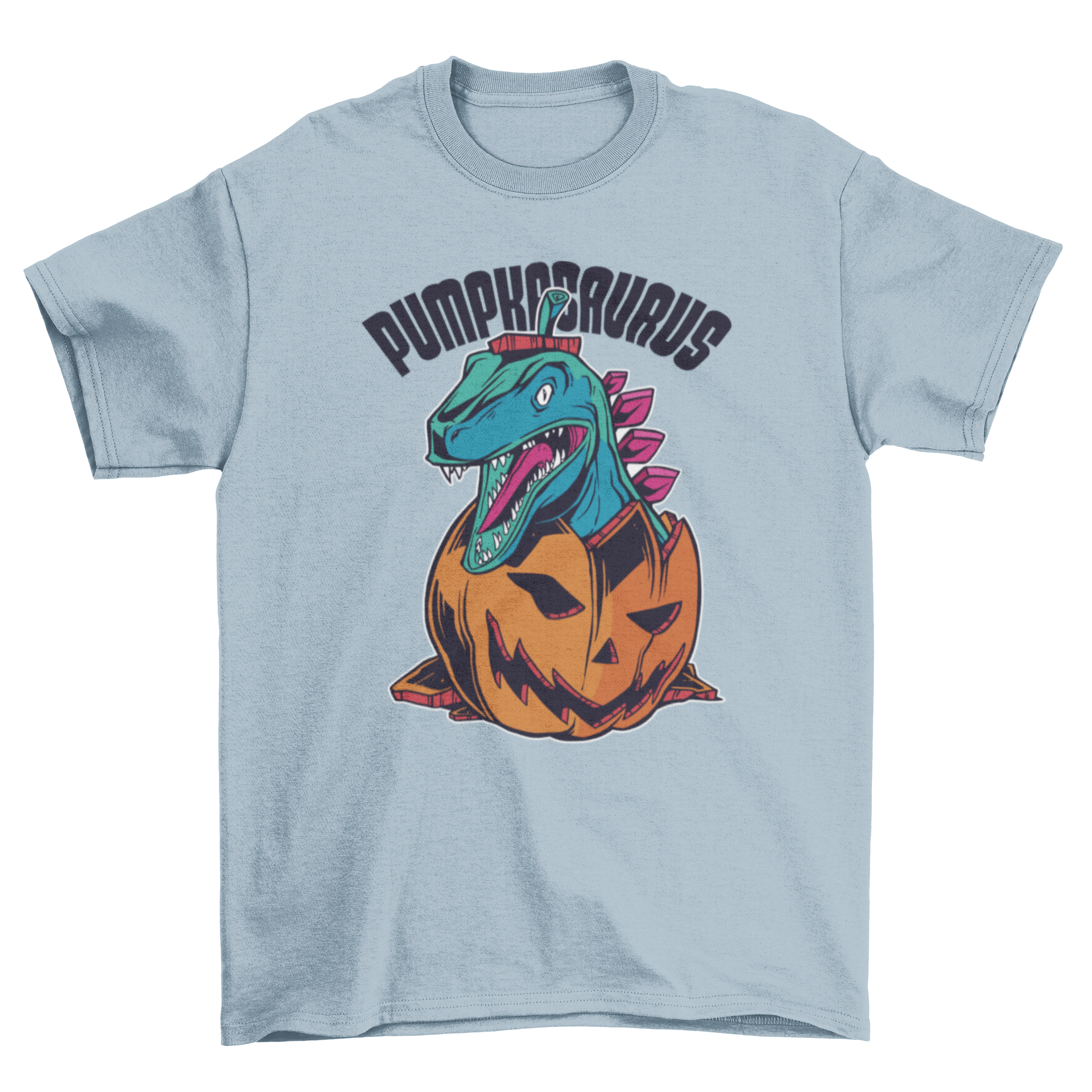 Dinosaur pumpkin Halloween t-shirt