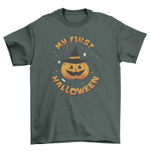 Halloween cute pumpkin t-shirt