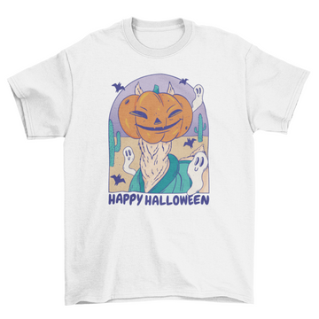 Cool Halloween alpaca t-shirt