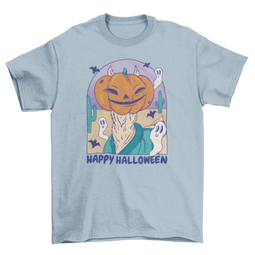 Cool Halloween alpaca t-shirt