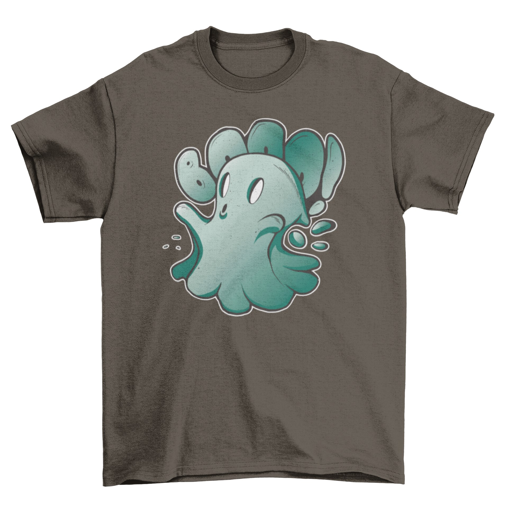 Cute ghost scare halloween t-shirt
