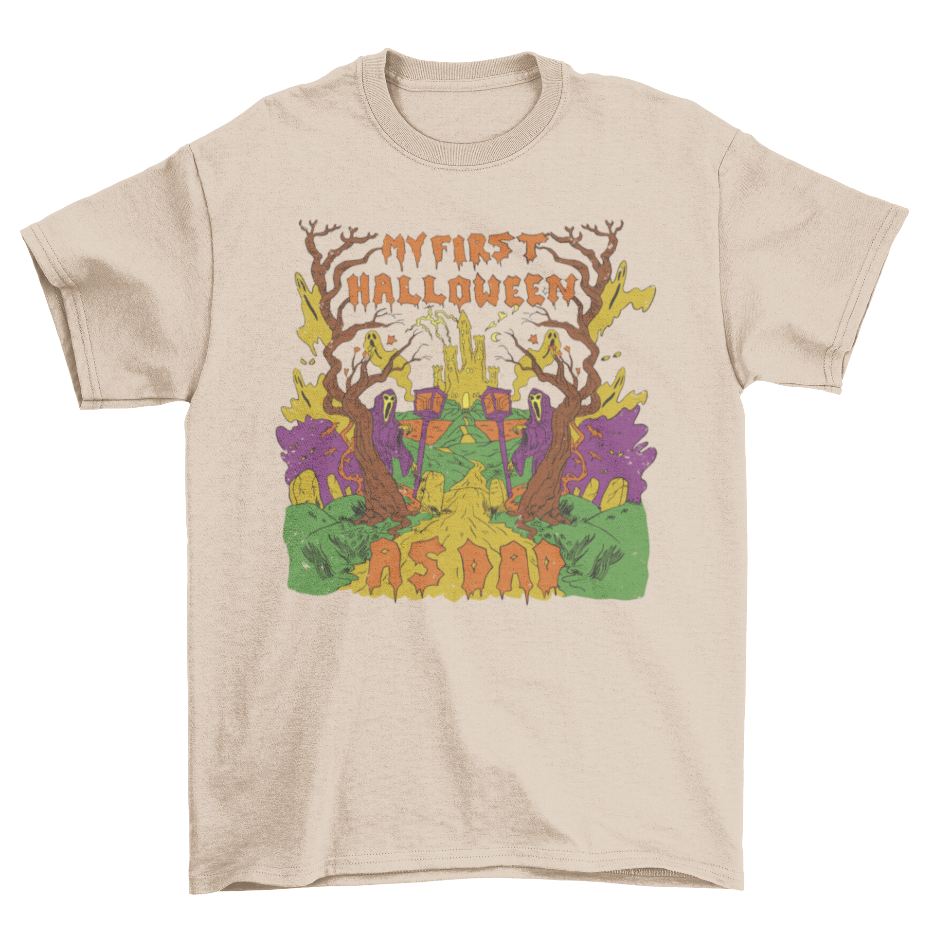 First dad halloween t-shirt