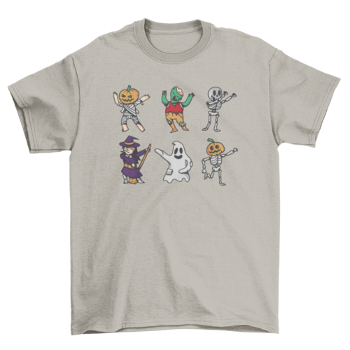 REQUEST Dancing halloween characters t-shirt