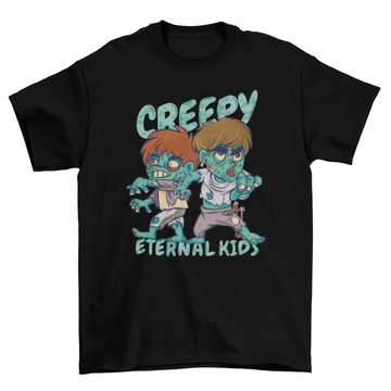 Creepy Halloween zombies t-shirt