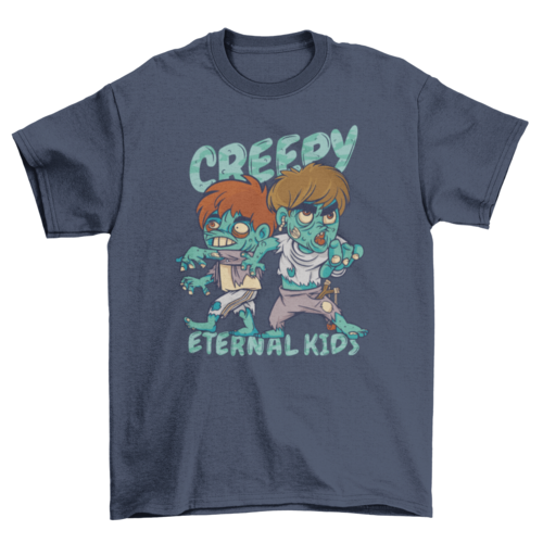 Creepy Halloween zombies t-shirt