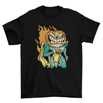 Haunted Jack O' Lantern Pumpkin Halloween lamp trick or treat t-shirt