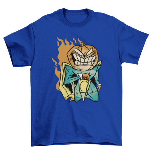Haunted Jack O' Lantern Pumpkin Halloween lamp trick or treat t-shirt