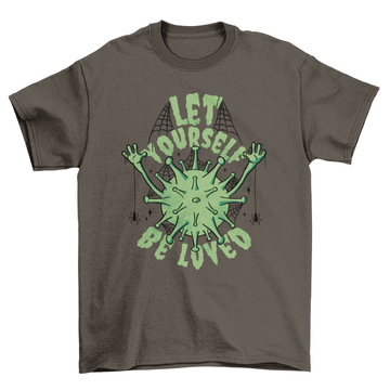 Covid in halloween t-shirt