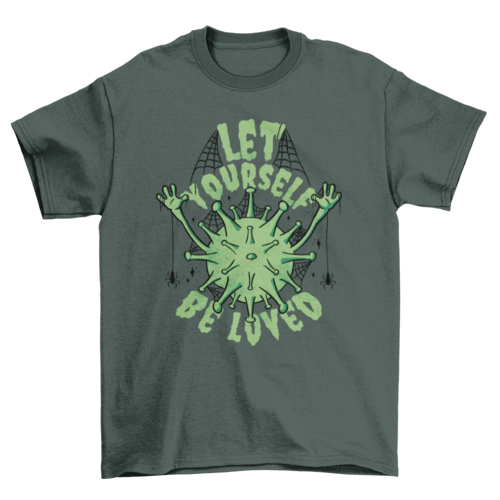 Covid in halloween t-shirt