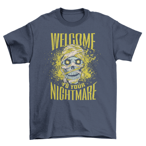 Nightmare mummy Halloween t-shirt