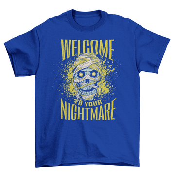Nightmare mummy Halloween t-shirt