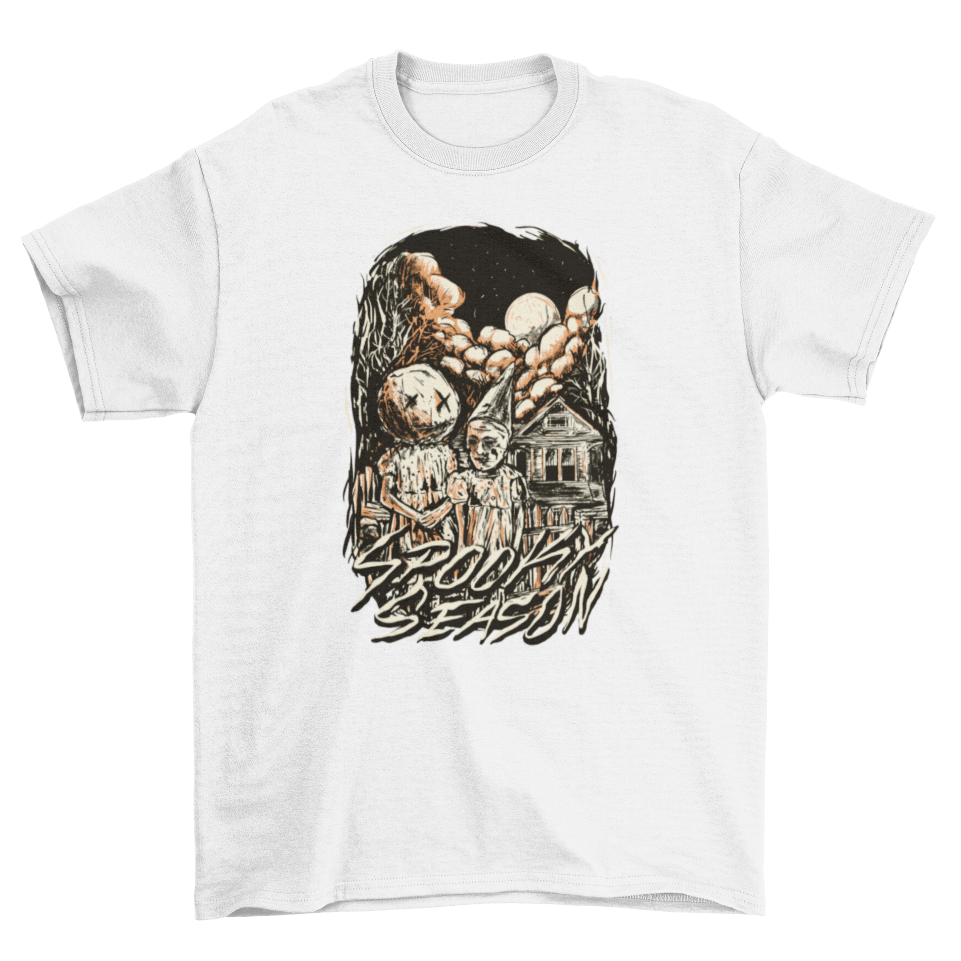 Spooky season horror Halloween t-shirt