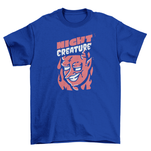 Red devil Halloween quote t-shirt design