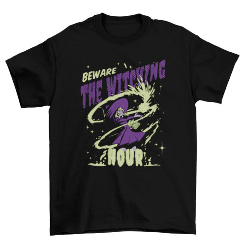 Witching hour Halloween t-shirt