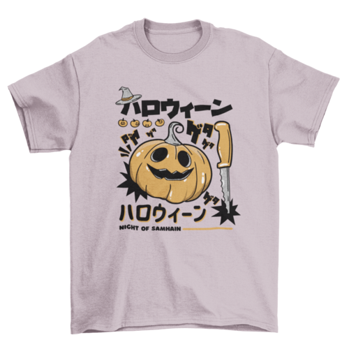 Pumpkin Halloween monster t-shirt
