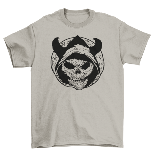 Halloween skull monster t-shirt