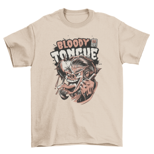 Cartoon monster halloween t-shirt