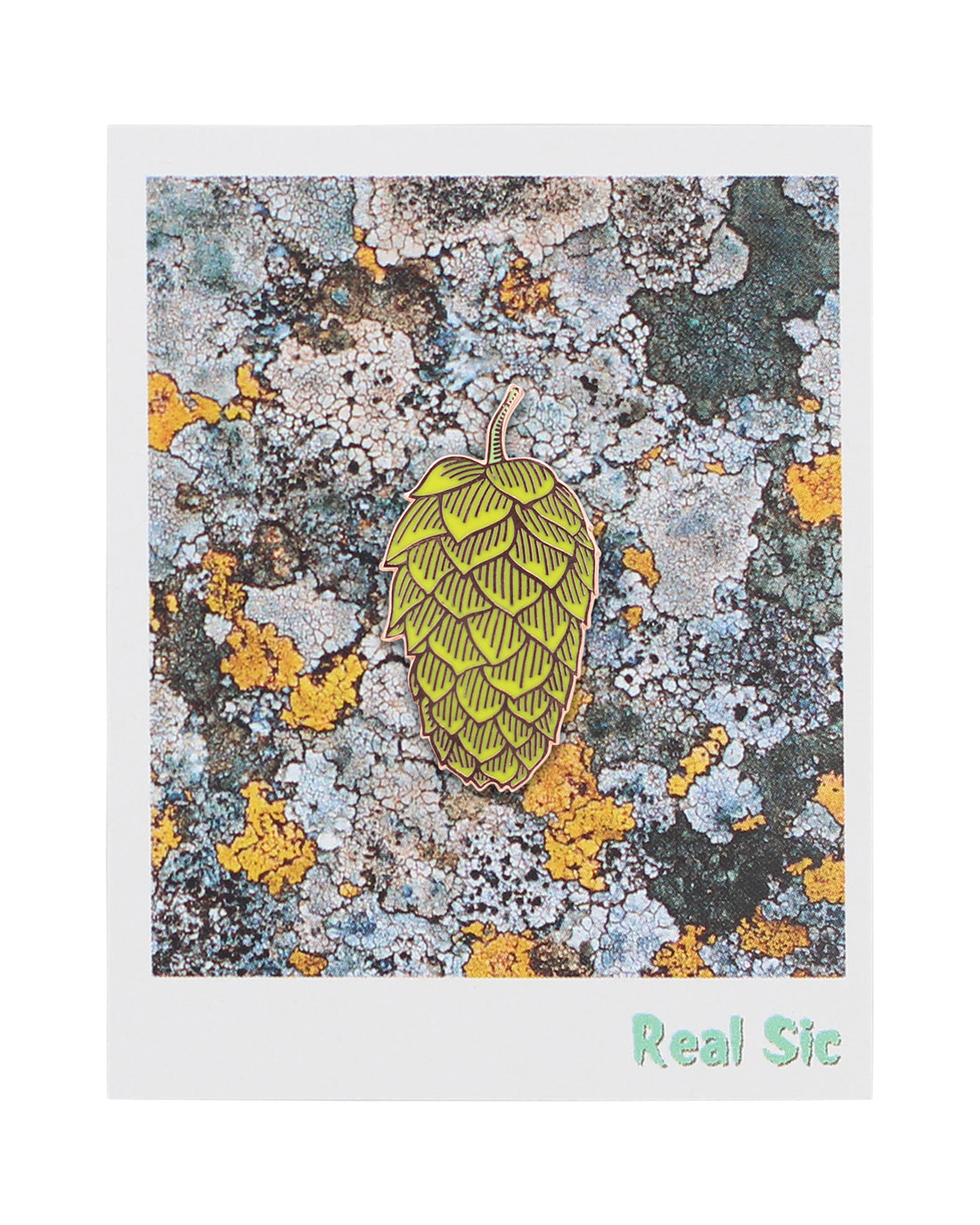 Hop Flower Enamel Pin - Premium Craft Brewery, Beer Lover Lapel Pin