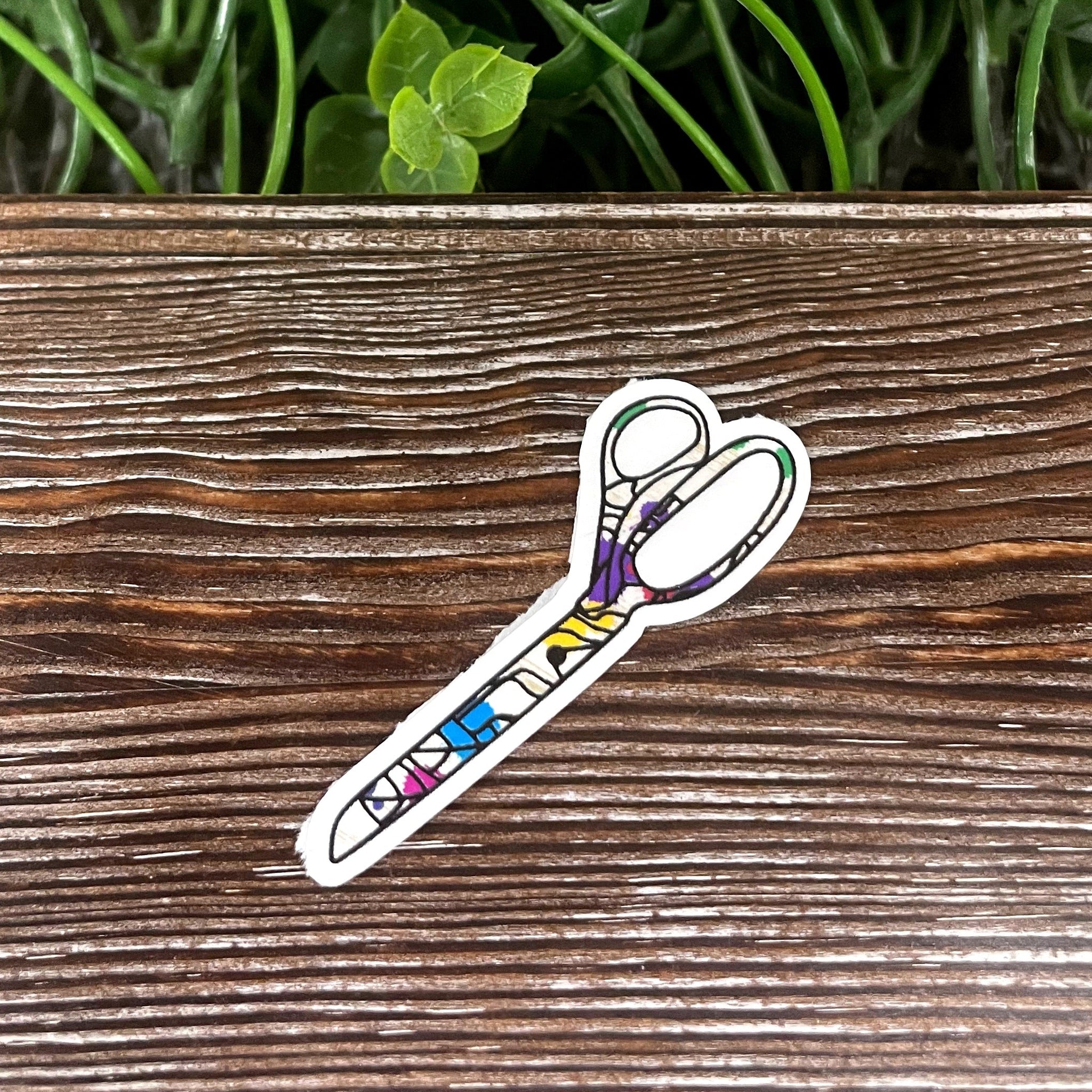 Fabric Scissors, Crafting Hobby, Die Cut Sticker, Graphic Art Sticker,