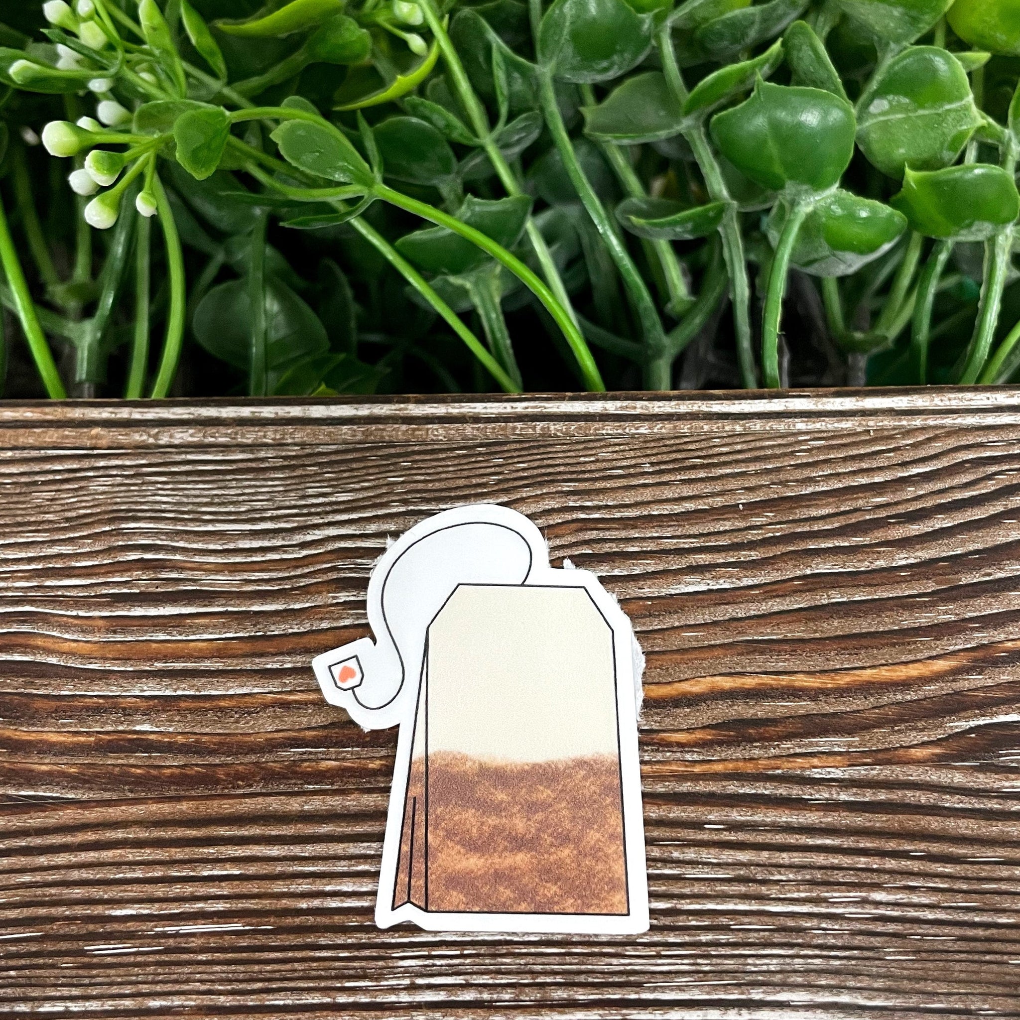 Herbal Teabag, Die Cut Sticker, Graphic Art Vinyl, , Boho Fun |Sticker