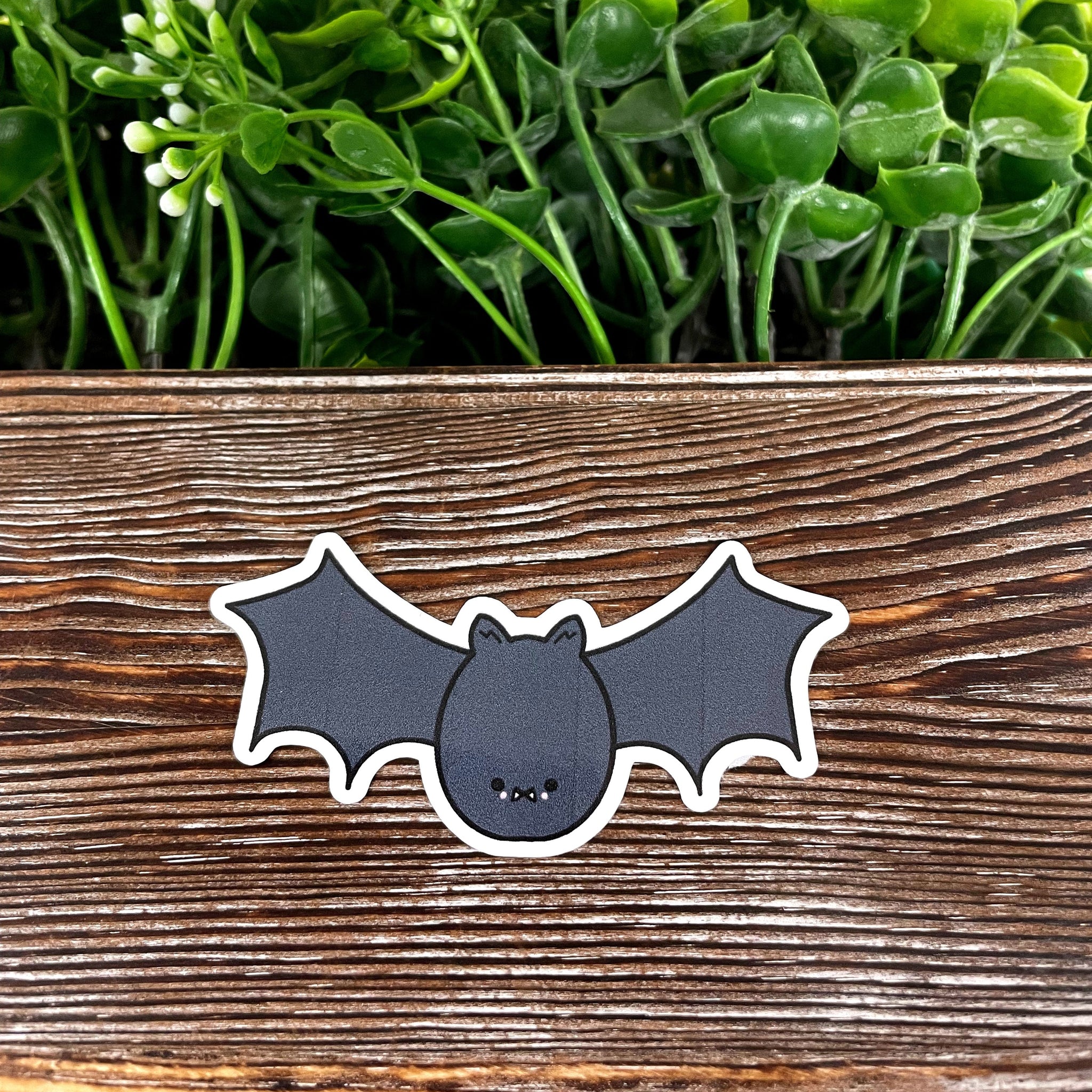 Cute Black Bat, Die Cut Sticker, Graphic Art Sticker, Vinyl, , Inspire