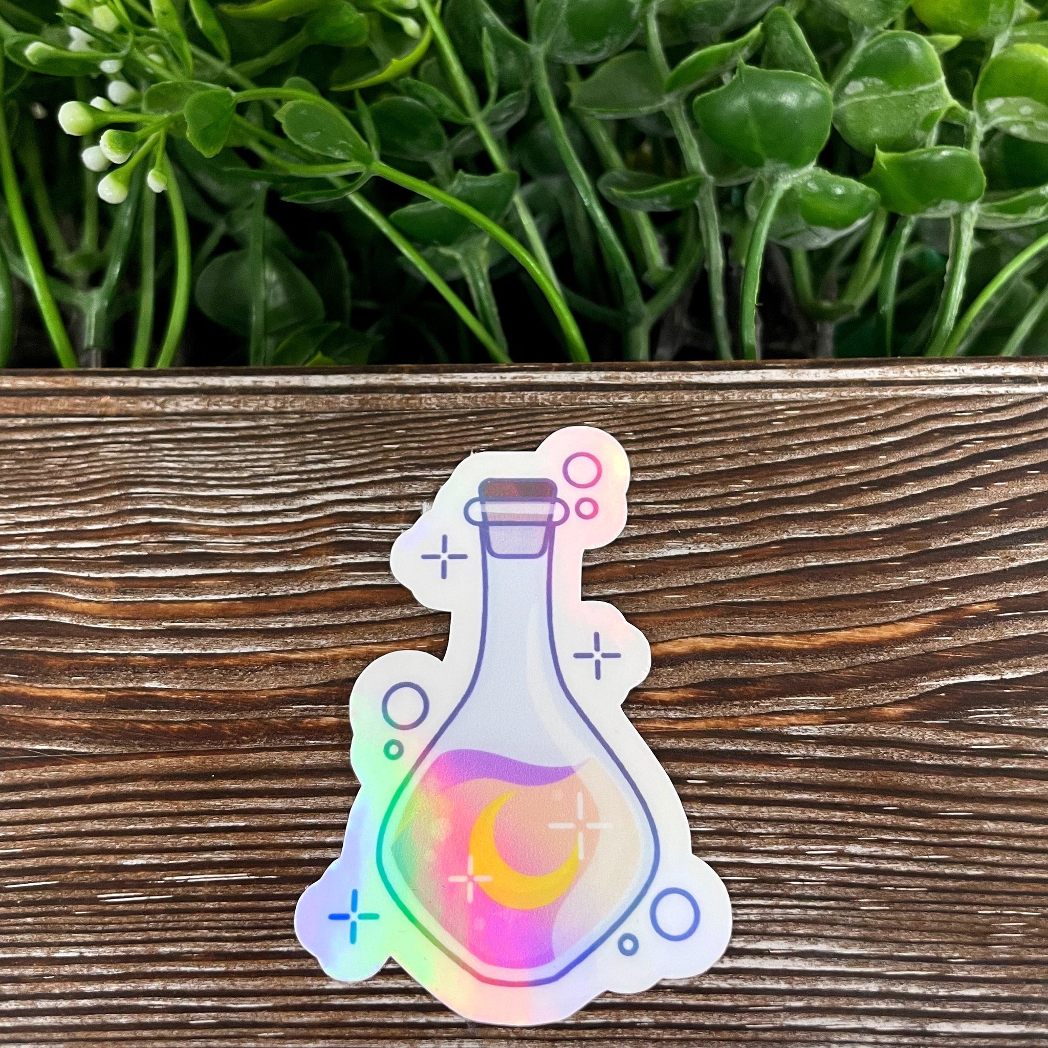 Cute Potion Bottle, Die Cut Sticker, Graphic Art Sticker, Vinyl, ,