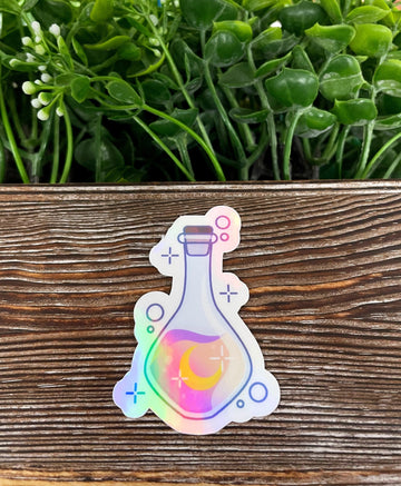 Cute Potion Bottle, Die Cut Sticker, Graphic Art Sticker, Vinyl, ,