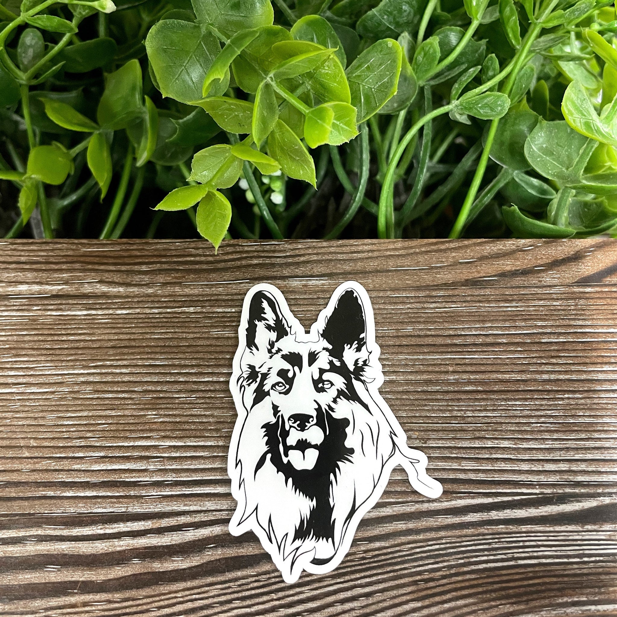 German Shepherd Sticker |Sticker or Magnet