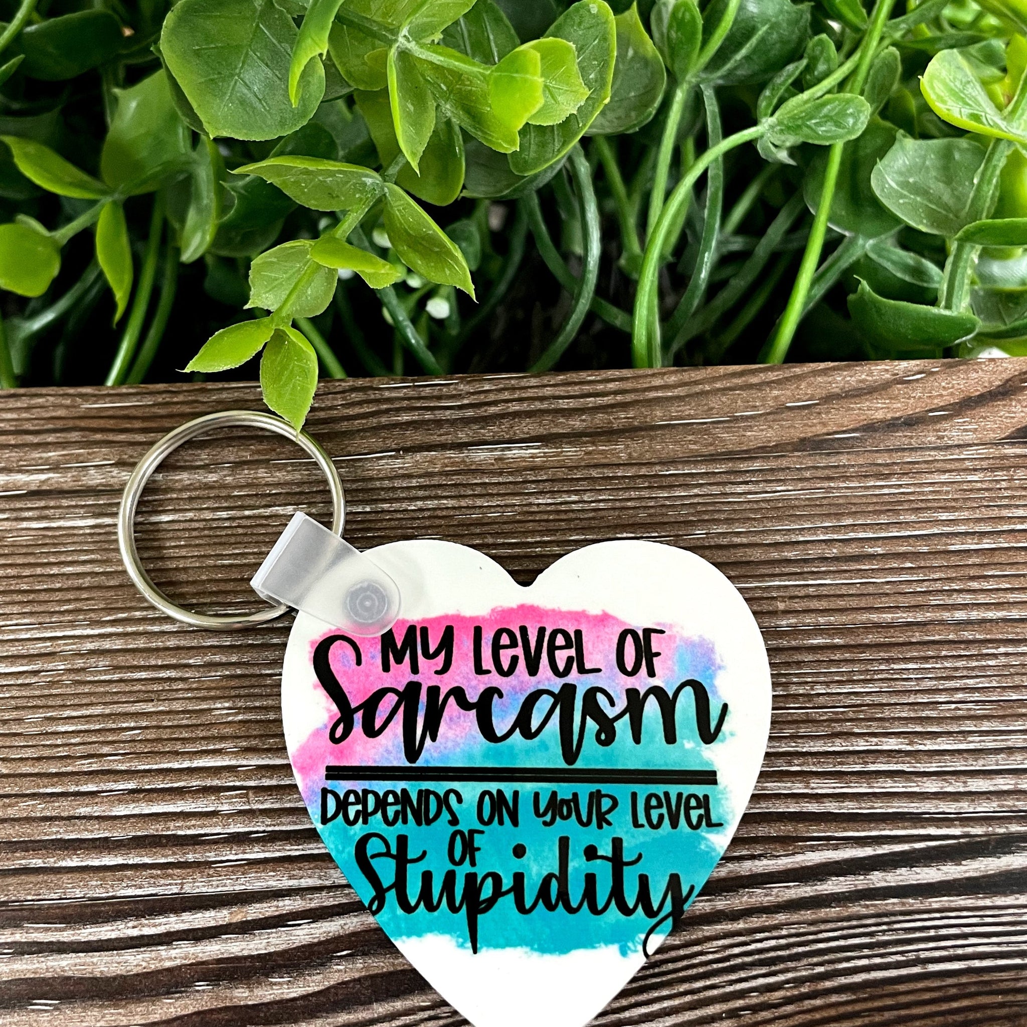 My Level of Sarcasm Depends on Your Level of Stupidity, MDF Heart