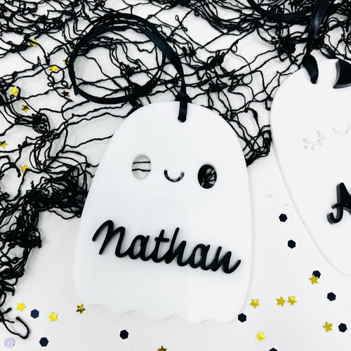 Ghost Boo Basket Tags