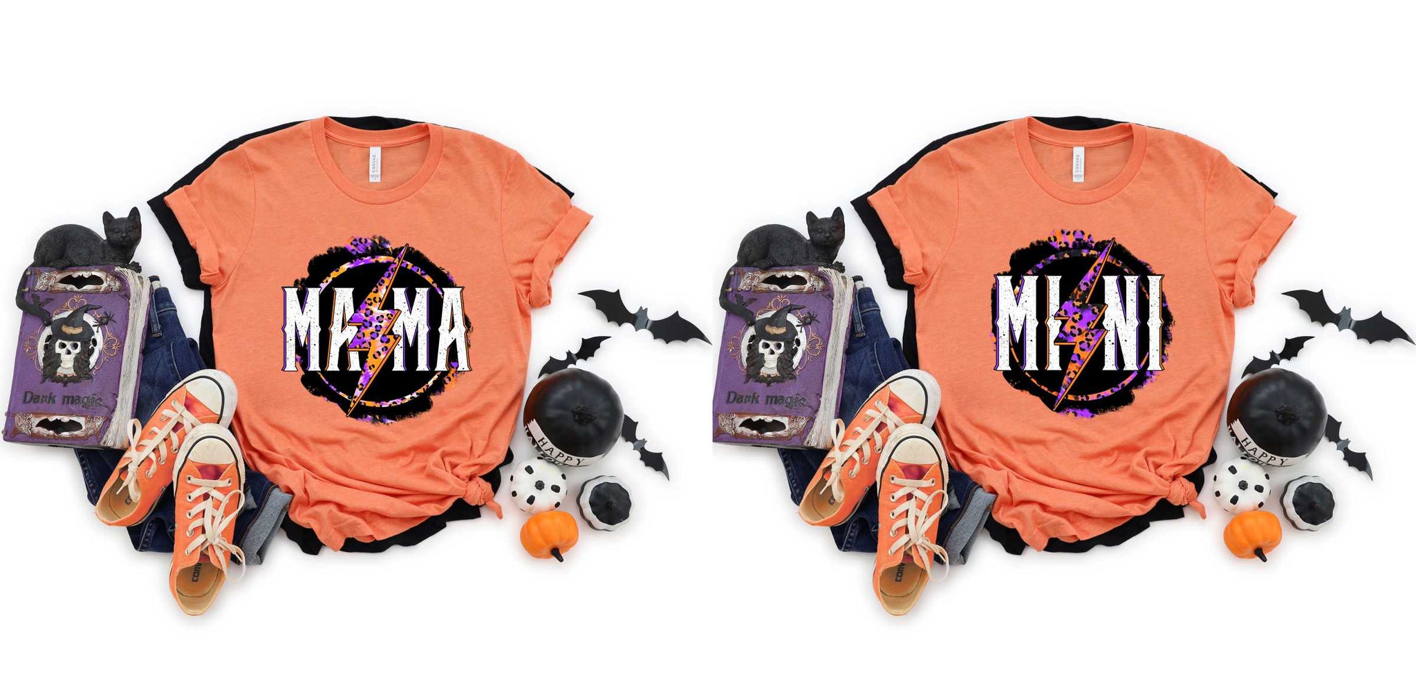 halloween lightning tie dye - Graphic Tee