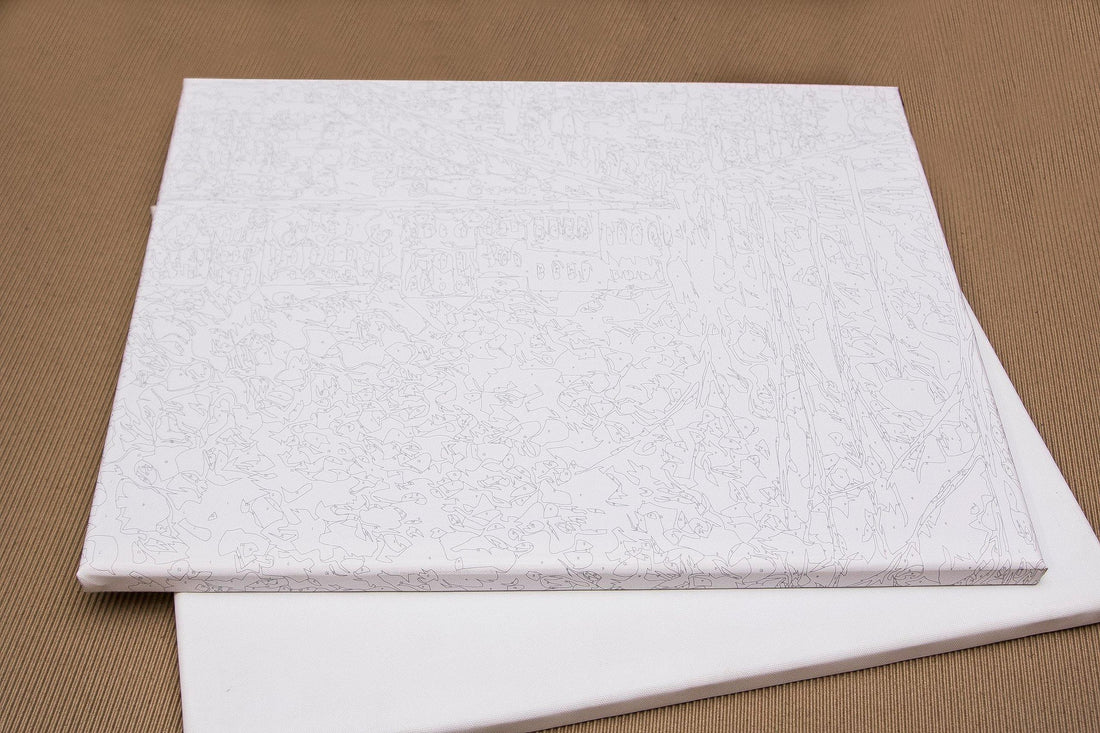 Painting by Numbers kit Kittens and Peonies KHO4341