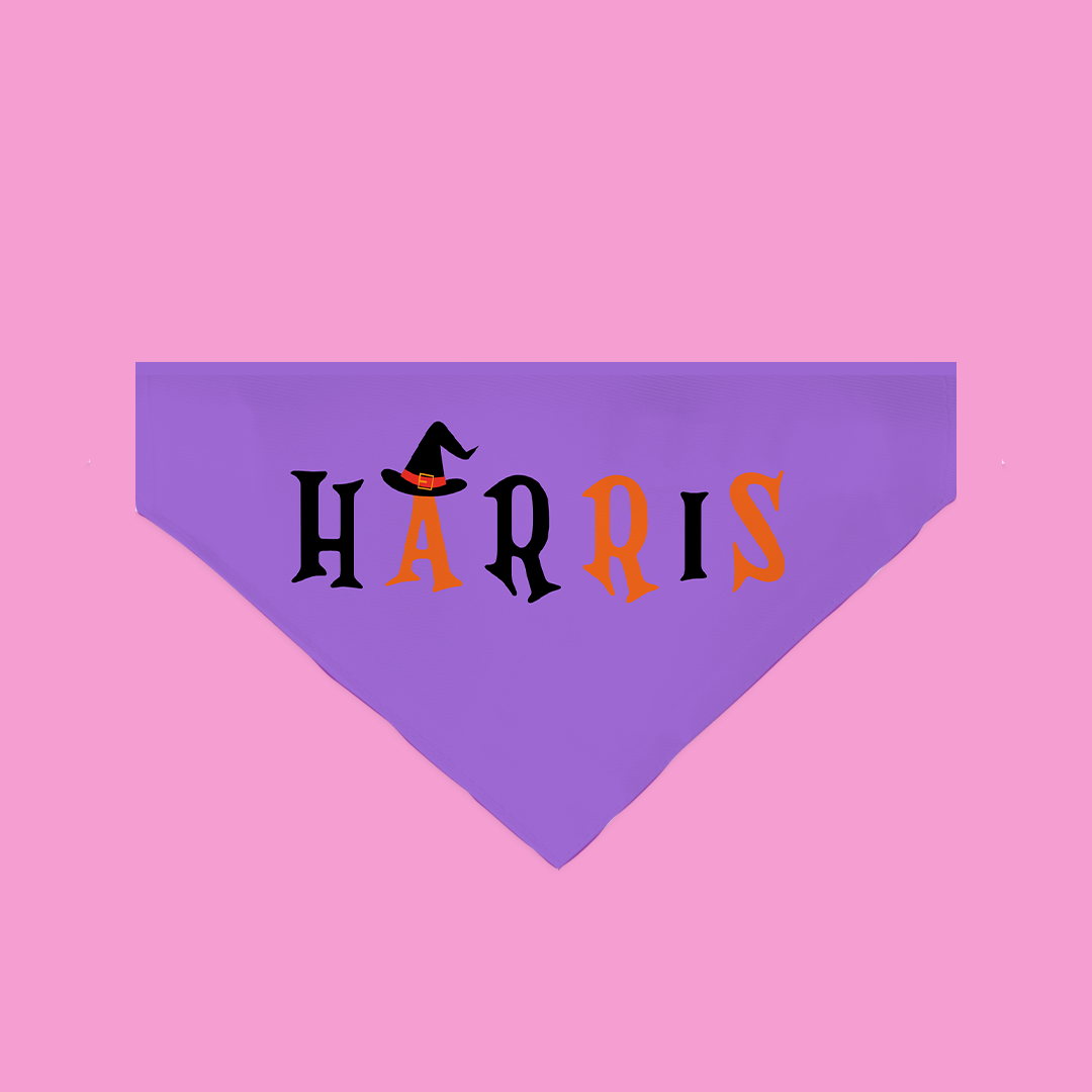 Personalized Halloween Bandana